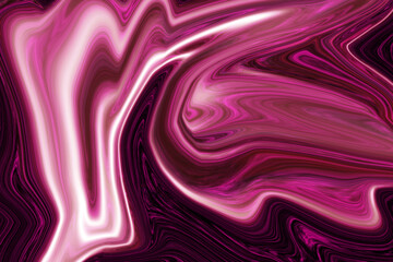 Abstract black and purple liquid marble texture background vector