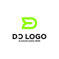 modern geometric simple logo design initiasl branding ,icon. vector ilustration .