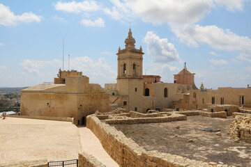 Fortress Cittadella in Victoria Rabat, Gozo Malta 