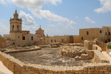 Fortress Cittadella in Victoria Rabat, Gozo Malta 