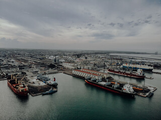 created by dji camera PUERTO DE VERACRUZ