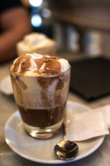 Coffee with chocolate