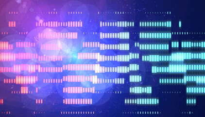 Abstract creative neon vj background. Colorful geometric motion, futuristic theme.