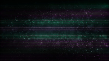 Abstract creative neon bars glowing on smoky background. Led light, multicolored party night render.