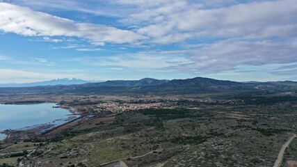 survol des corbi&egrave;res maritimes et du parc naturel de la narbonnaise