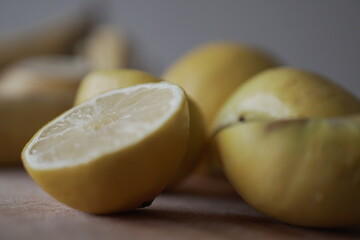 Limones amarillos. 