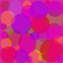 Vector illustration of a colored background. Abstract colored background of circles.