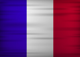 Obraz premium France flag realistic flag. Made in France. Vector illustration.