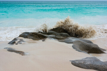 beach on the Seychellen