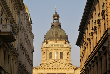 Fototapeta na wymiar St Stephen S Basilica, Budapest, Hungary