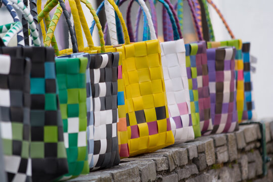 Colorful And Fashionable Shopping Bags