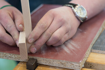 Wood Sanding By Hand