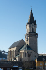 Fototapeta premium Church In Haslach - Significant Late Gothic Church In Austria