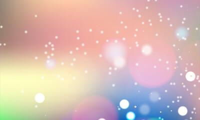 Abstract shiny blurred lights background stock illustration
