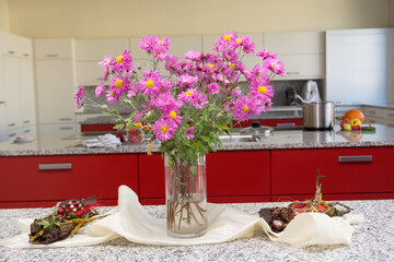 Asters In The Kitchen