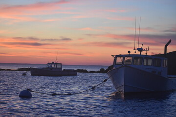 Fototapeta premium Monhegan Island Sunset