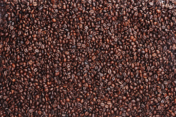 
coffee beans surface