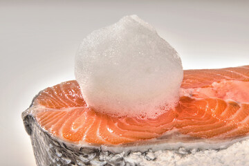 Salmon With Molecular Lemon Cloud