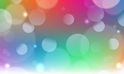 Obraz premium Abstract shiny blurred lights background stock illustration