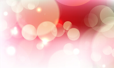 Fototapeta premium Abstract shiny blurred lights background stock illustration