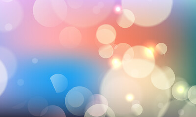 Abstract shiny blurred lights background stock illustration