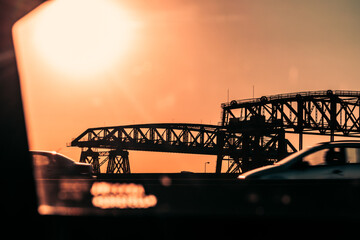 Puentes y atardecer épico 
