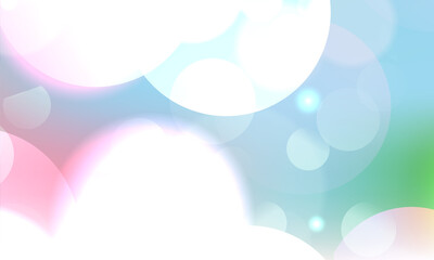 Abstract shiny blurred lights background stock illustration