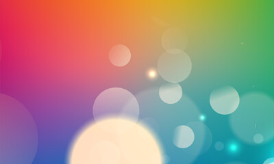 Abstract shiny blurred lights background stock illustration