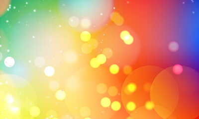 Obraz premium Abstract shiny blurred lights background stock illustration