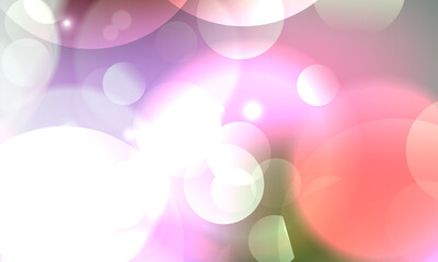 Abstract shiny blurred lights background stock illustration