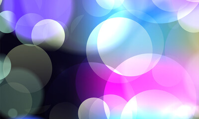 Abstract shiny blurred lights background stock illustration