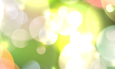Obraz premium Abstract shiny blurred lights background stock illustration