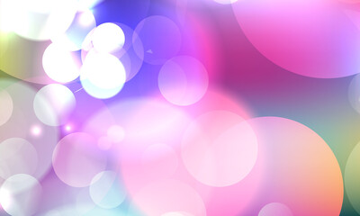 Abstract shiny blurred lights background stock illustration