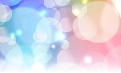 Obraz premium Abstract shiny blurred lights background stock illustration