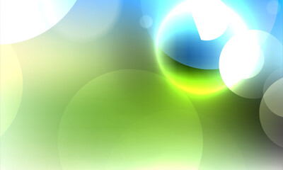 Abstract shiny blurred lights background stock illustration