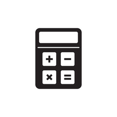 calculator icon symbol sign vector