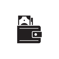 wallet icon symbol sign vector