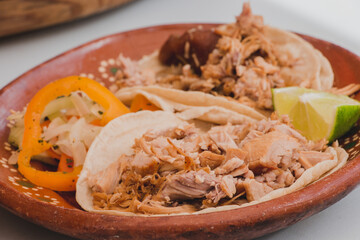 puesto de comida mexicana