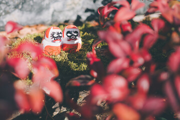 勝尾寺のダルマ（大阪府箕面市）