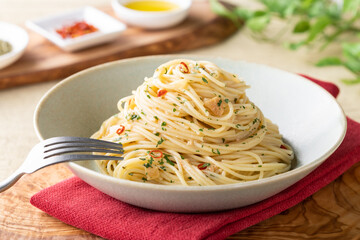 ピリッとスパイシー！スパゲッティペペロンチーノ