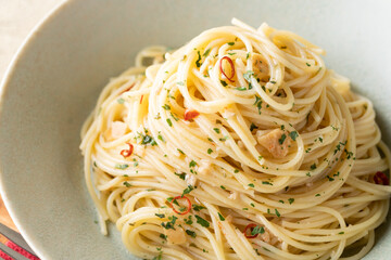 ピリッとスパイシー！スパゲッティペペロンチーノ