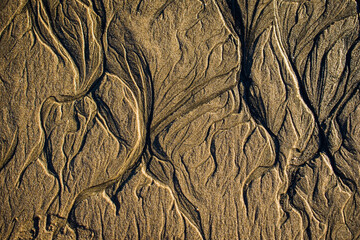 Sand patterns in Ventura