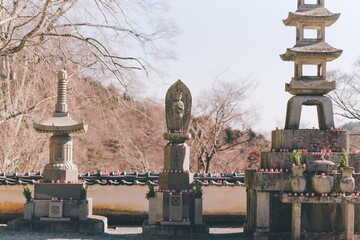 冬の勝尾寺
