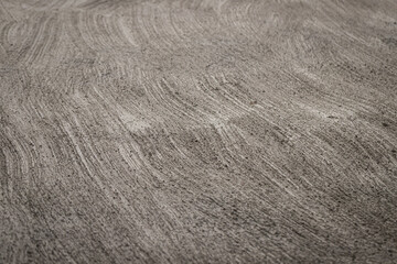 Wall treated with textured Rough plaster
