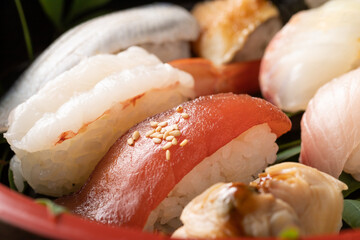 宅配のにぎり寿司