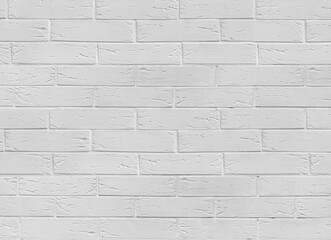 a clear example of a crooked brick, white brick abstract background, light brick with veins