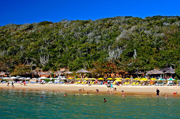 Praia na cidade de Búzios. Rio de Janeiro