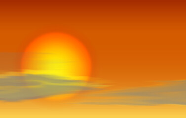 Sunset background