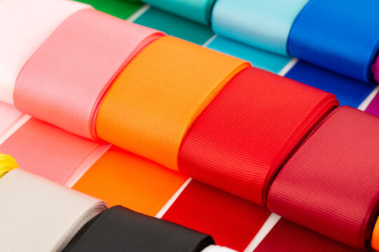 Colorful Grosgrain Ribbons