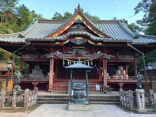 Naklejka premium 高尾山薬王院の大本堂